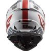 LS2 MX436 PIONEER EVO EVOLVE adventure helma červená/bílá